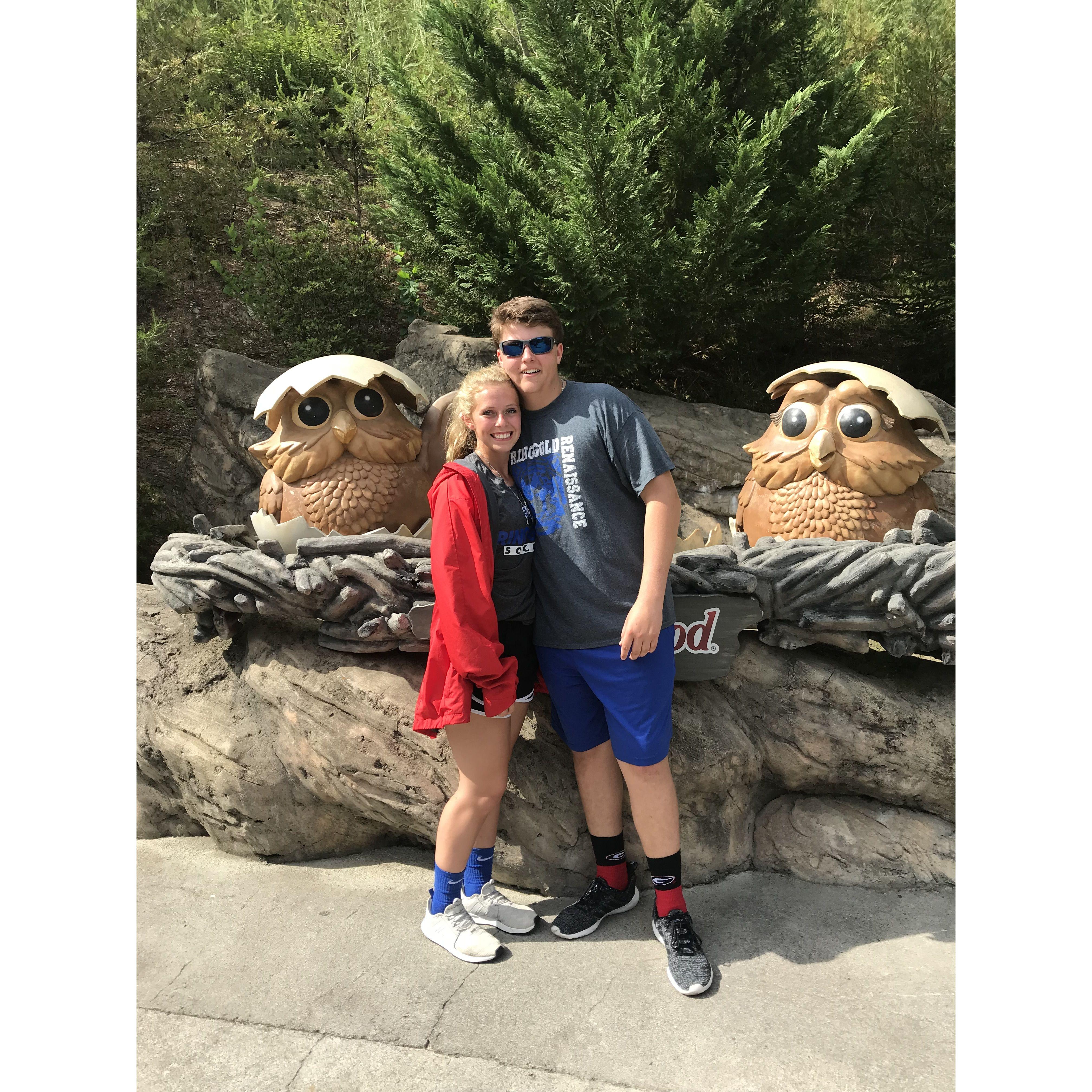 This was our first trip to Dollywood together!