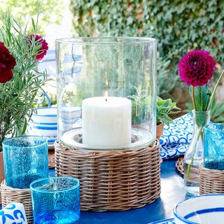 Aquinnah Hurricane Candle Holder, Set of 2