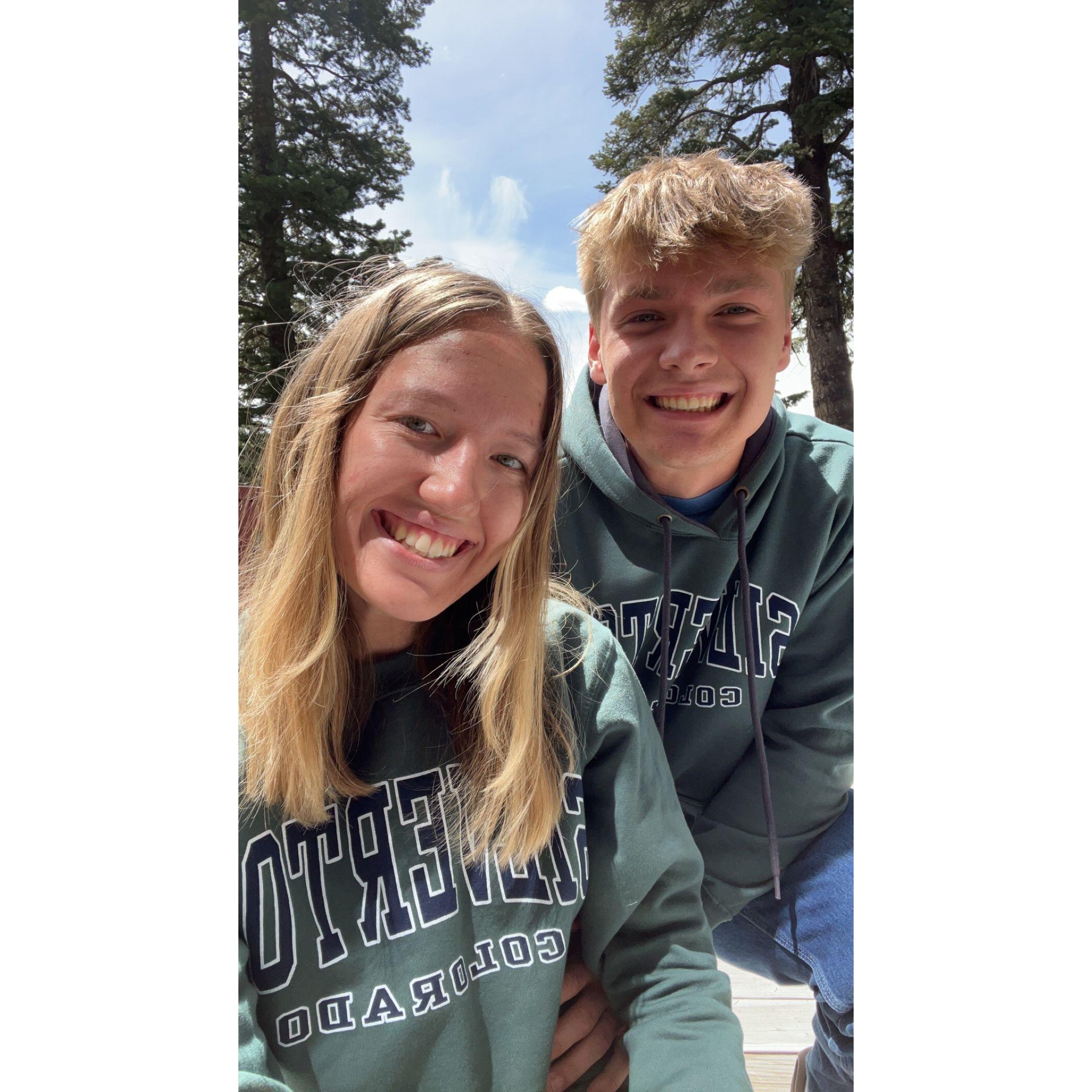 Our first family vacation together in Colorado!