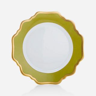 Anna's Palette Meadow Green Bread & Butter Plate