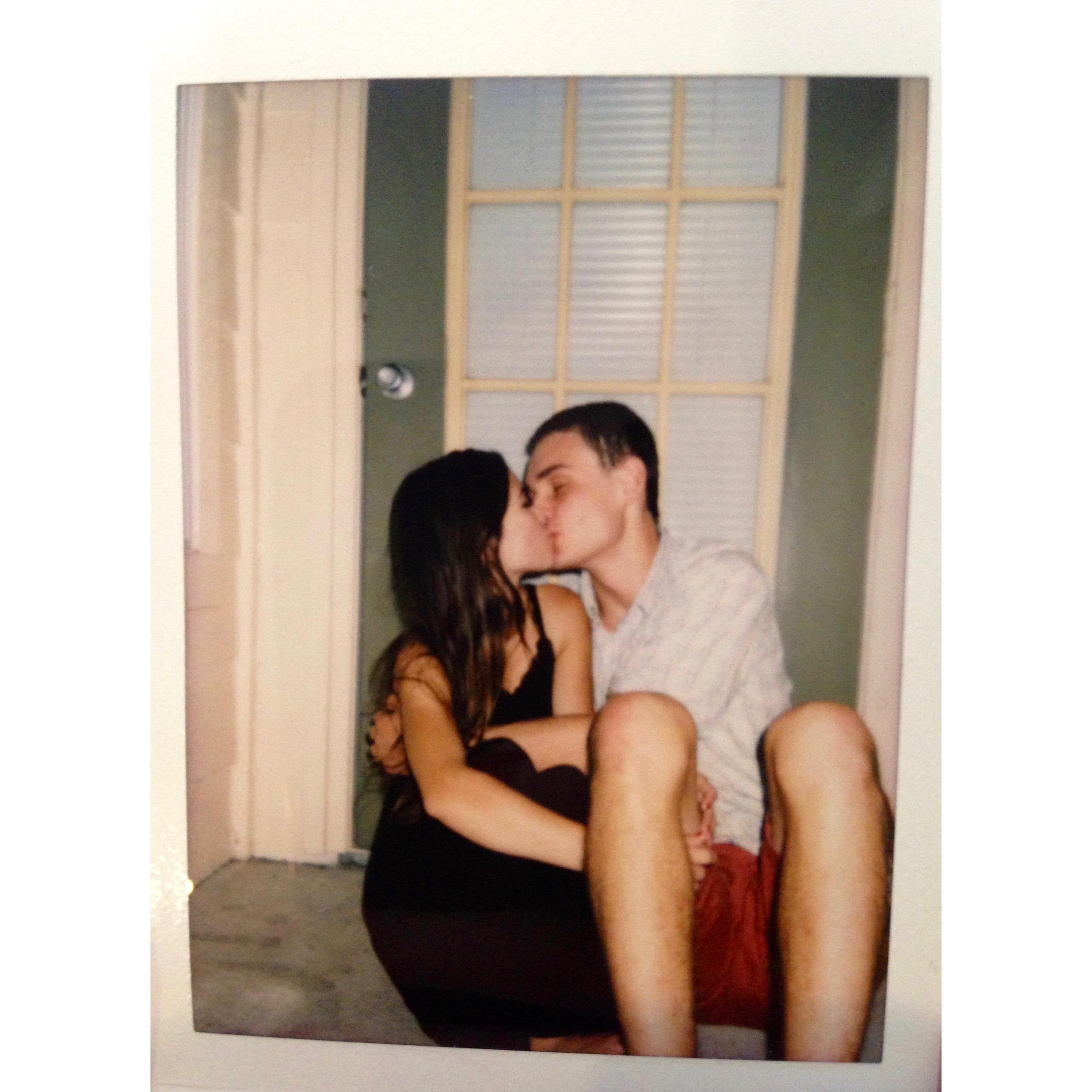 Our first apartment together, 2013