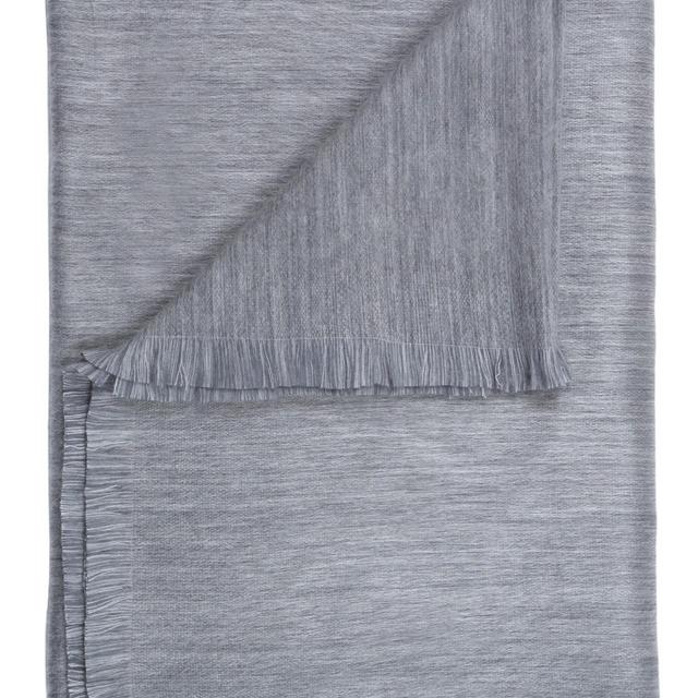 Alpaca Throw Blanket | Pewter-Sky | Shupaca