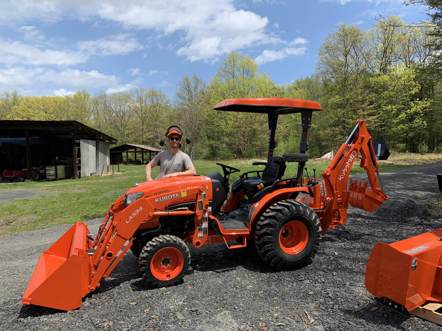 New Tractor!!! Love at first sight!