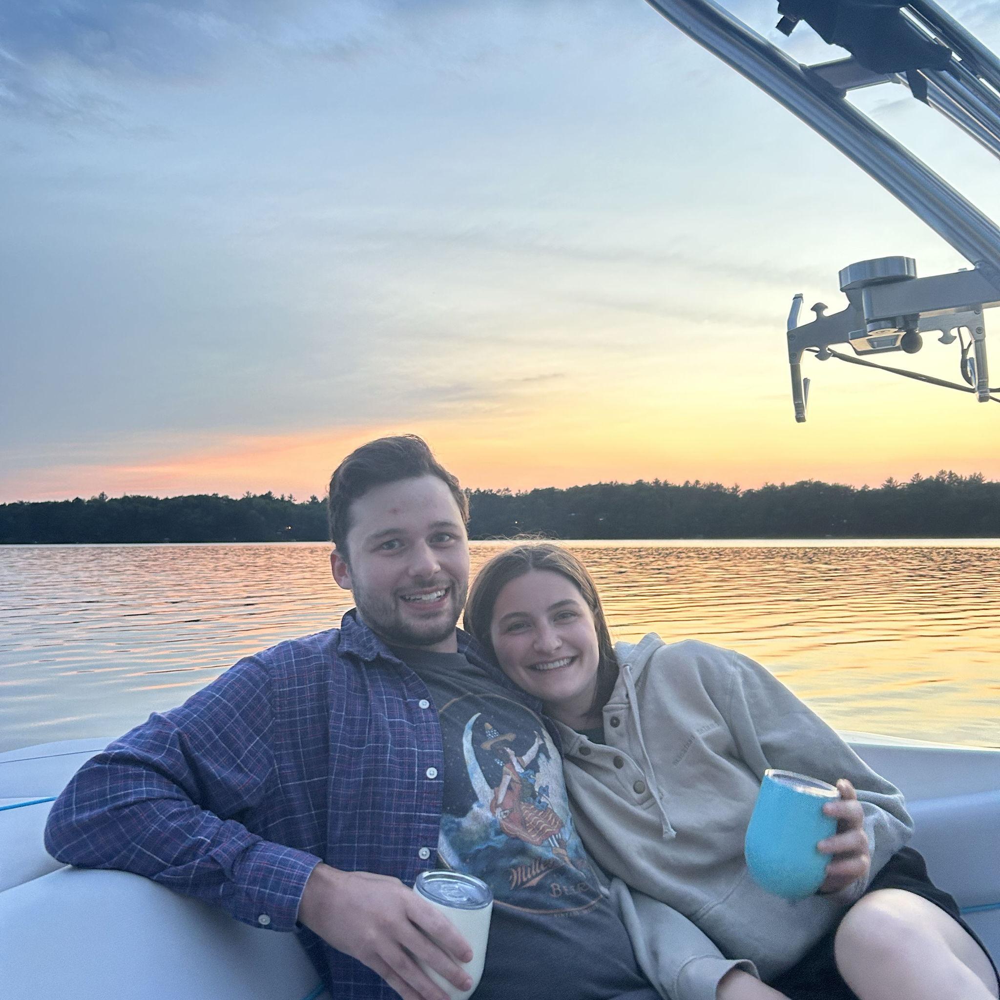 June 2024: A beautiful lake night! Spent a perfect summer weekend in Eagle River, WI with family and friends!