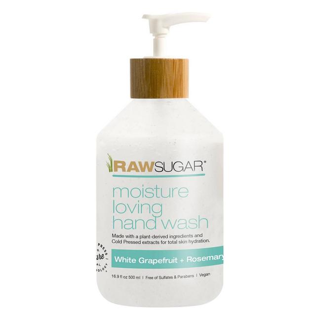 Raw Sugar Moisture Loving Hand Wash White Grapefruit + Rosemary - 16.9 fl oz