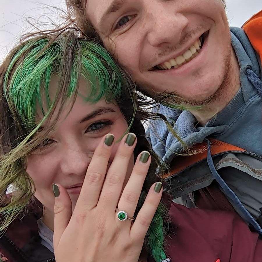 We got to port just in time to see our ferry leaving. As we waited for the next one, we realized we never took photos of the proposal. We probably should have before power-biking across the island...