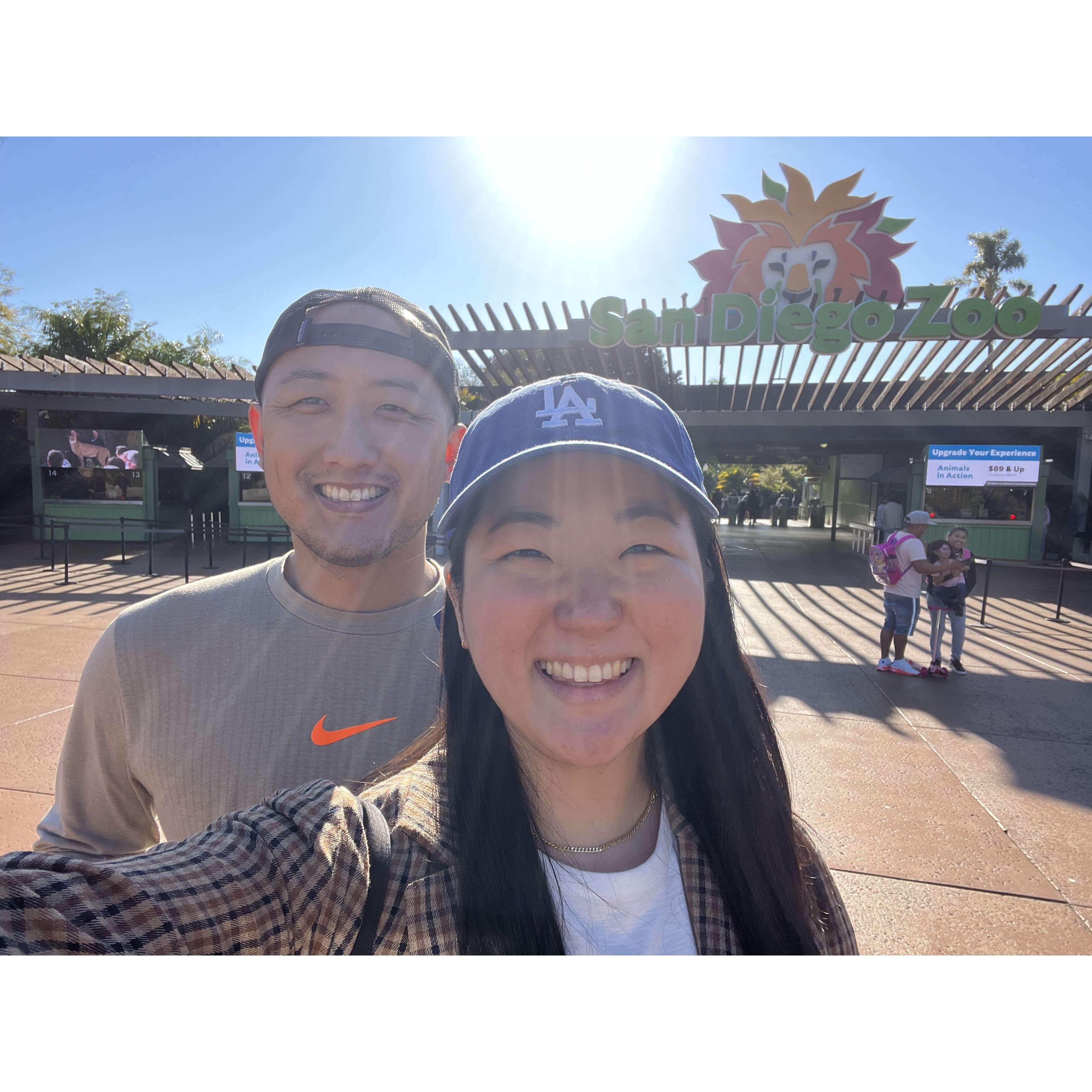 San Diego is the where we had one of our first dates, and it'll always be a city near and dear to our hearts.