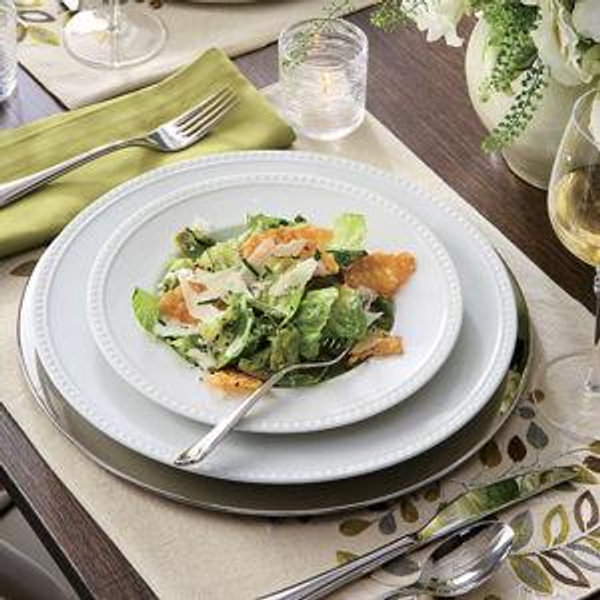 Staccato Porcelain Salad Plates, Set of 8 | Crate & Barrel
