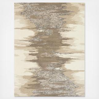 Birch Wool-Blend Abstract Rug