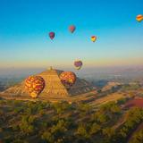 Sunrise Hot Air Balloon at Teotihuacán