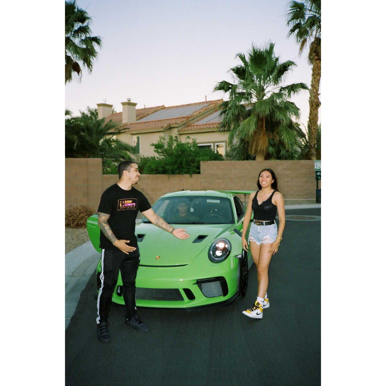Our love for cars runs deep! Cirimille rented her dream car for her birthday.