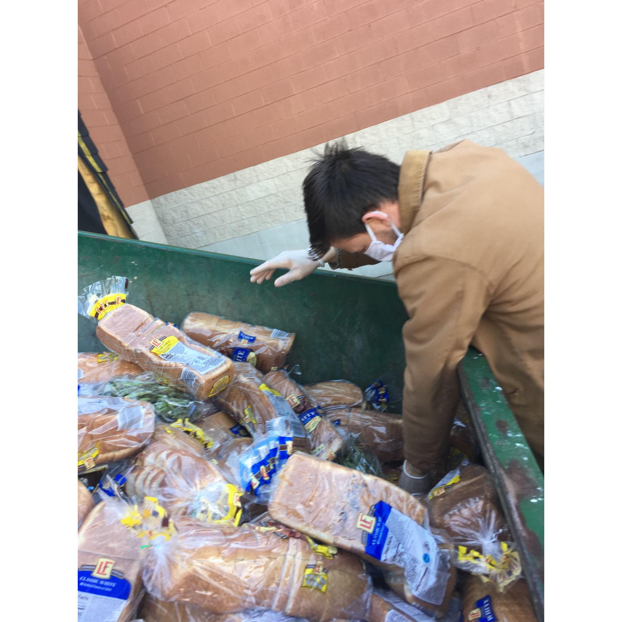 Classic Johnny Dumpster diving