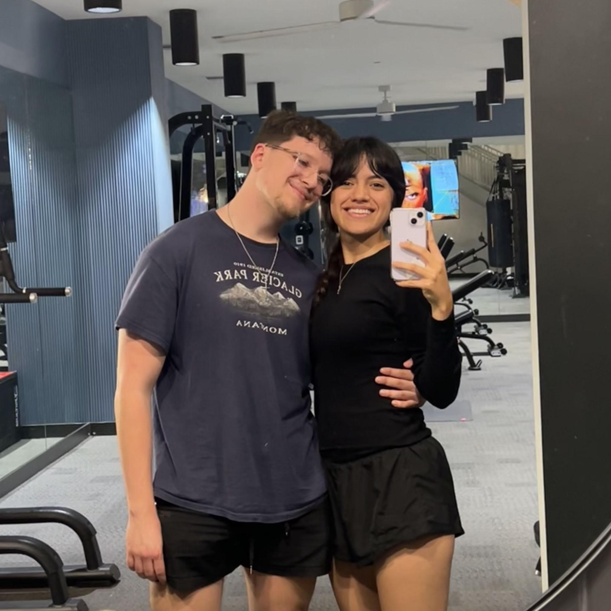 Jacob loves powerlifting and Yamilet loves running! Thankfully, Jacob has taken a huge liking to running as well.