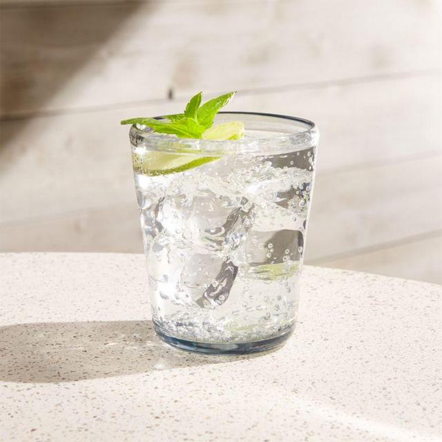 Vaso Grey Acrylic Drinking Glass