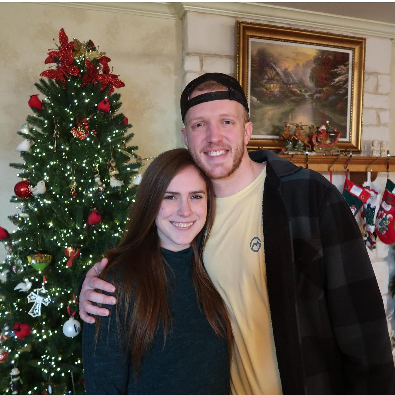 Our very first Christmas together