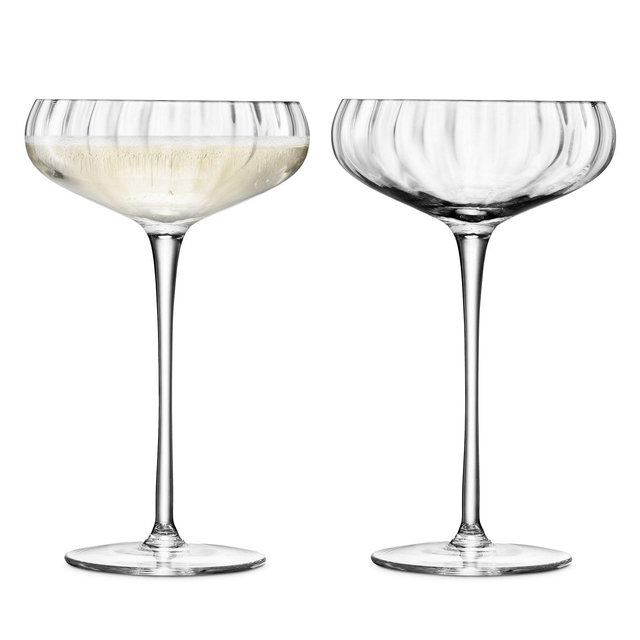 LSA Aurelia Champagne Saucer, Set of 2
