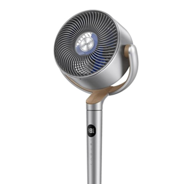 Dreo Standing Fan, 120°+120°Omni-directional Oscillating Fan For Bedroom, 80 ft Circulator With Remote, DC Motor Quiet Pedestal Fans, Adjustable Height, 8 Speeds, 3 Modes, 8H Timer, Home, PolyFan 502