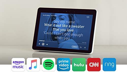 Echo Show (2nd Gen) Bundle with Echo Flex and Philips Hue Bulb - Alexa smart home starter kit - Sandstone