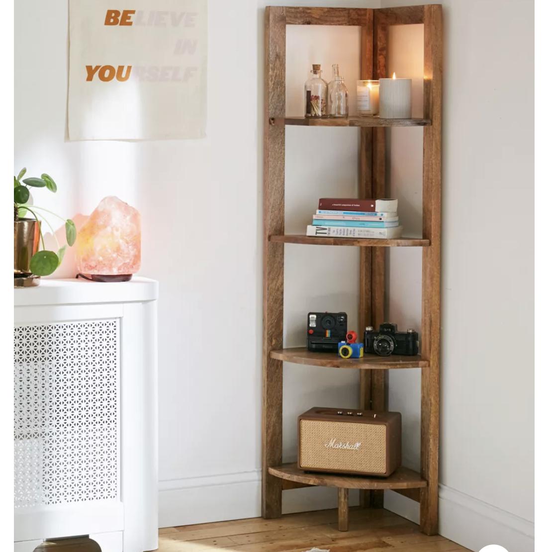 Mara Corner Bookshelf