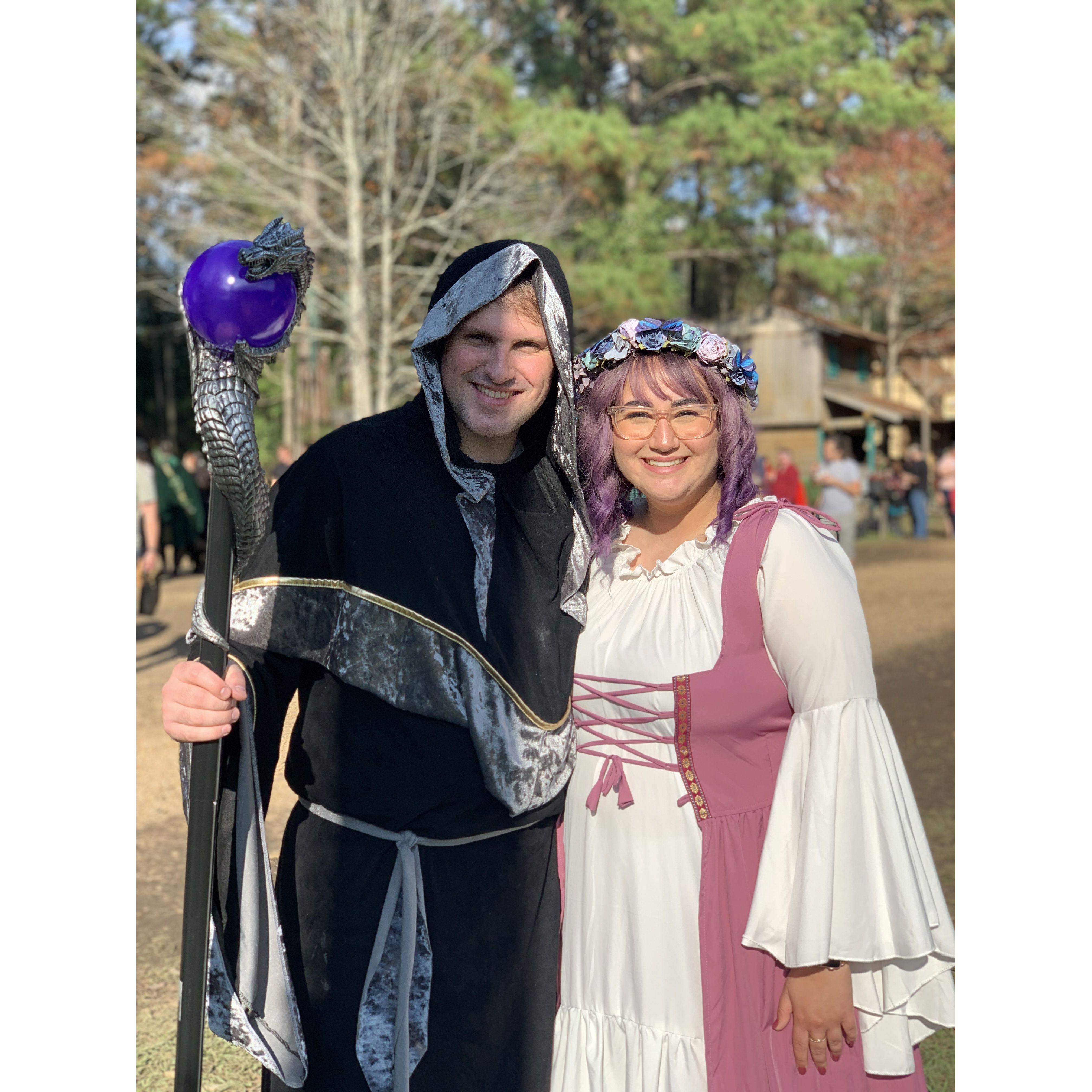 One of our favorite traditions.. Ren Fest!