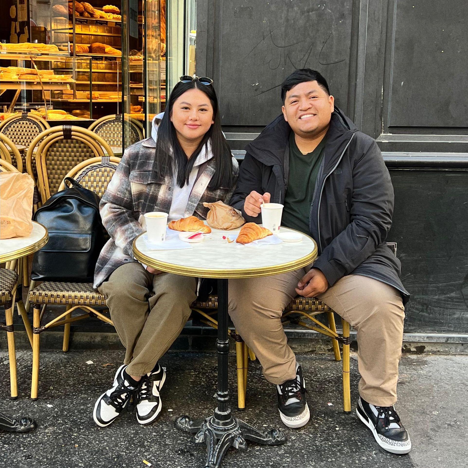 Eating pain au chocolat in France! 2022