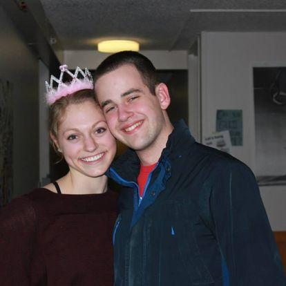 Emily's birthday party freshman year. I made it a surprise!