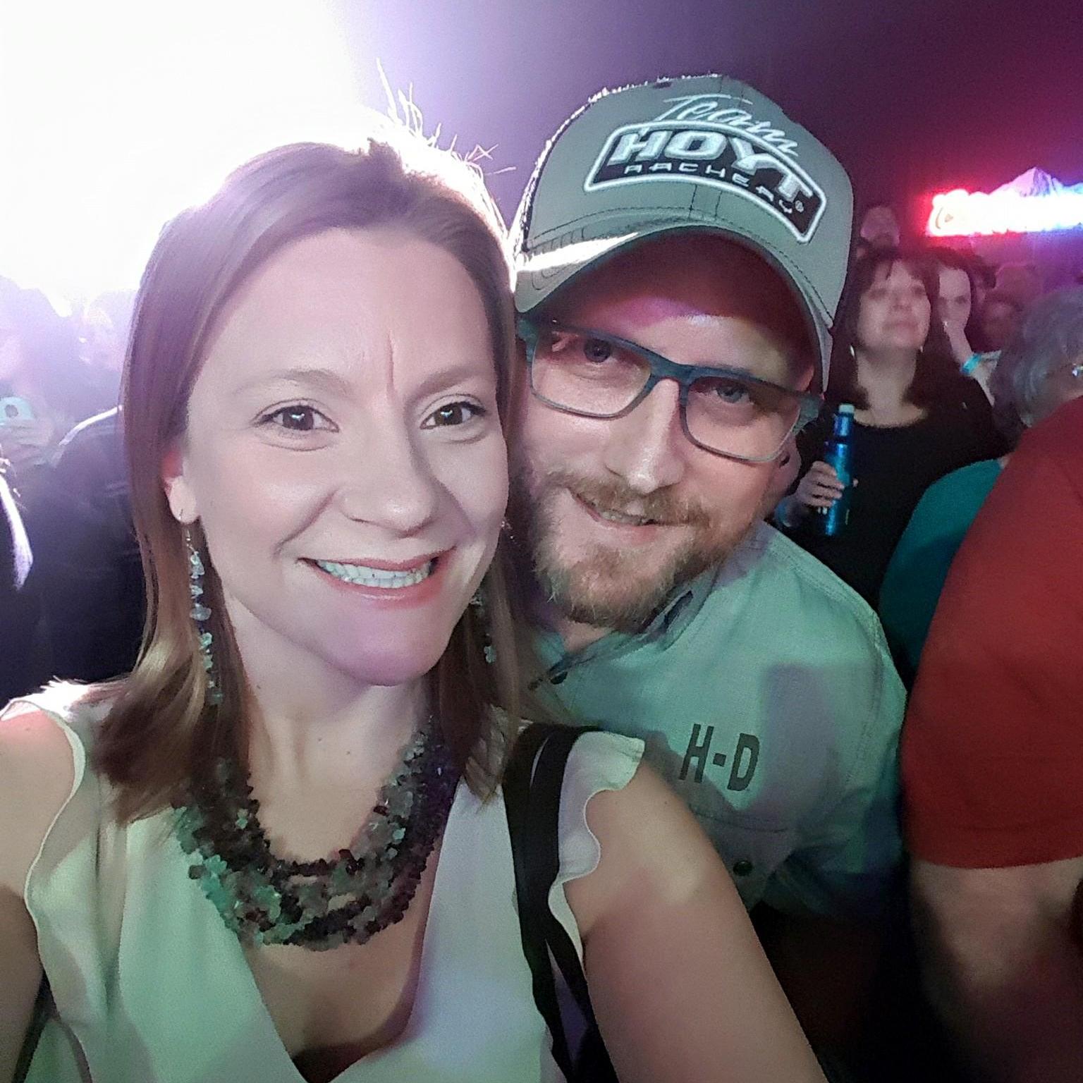 We drove 8 hours just to see Tracy Lawrence. Brian's favorite country singer.