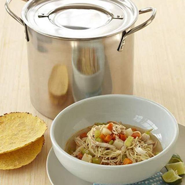 Stainless Steel 16qt Stock Pot with Lid