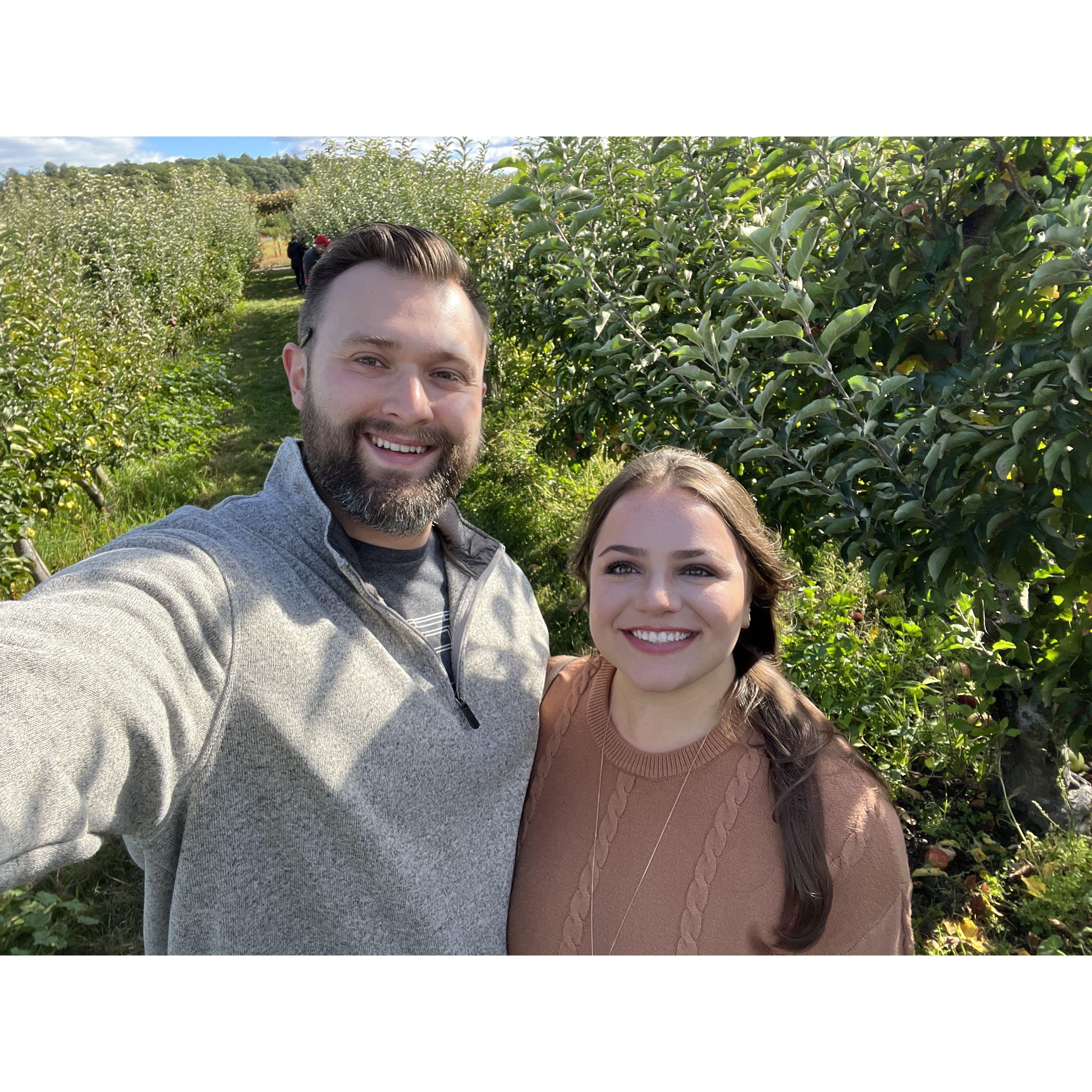 Annual Apple Picking trip at Lookout Farm, Natick, MA ~ October 2023