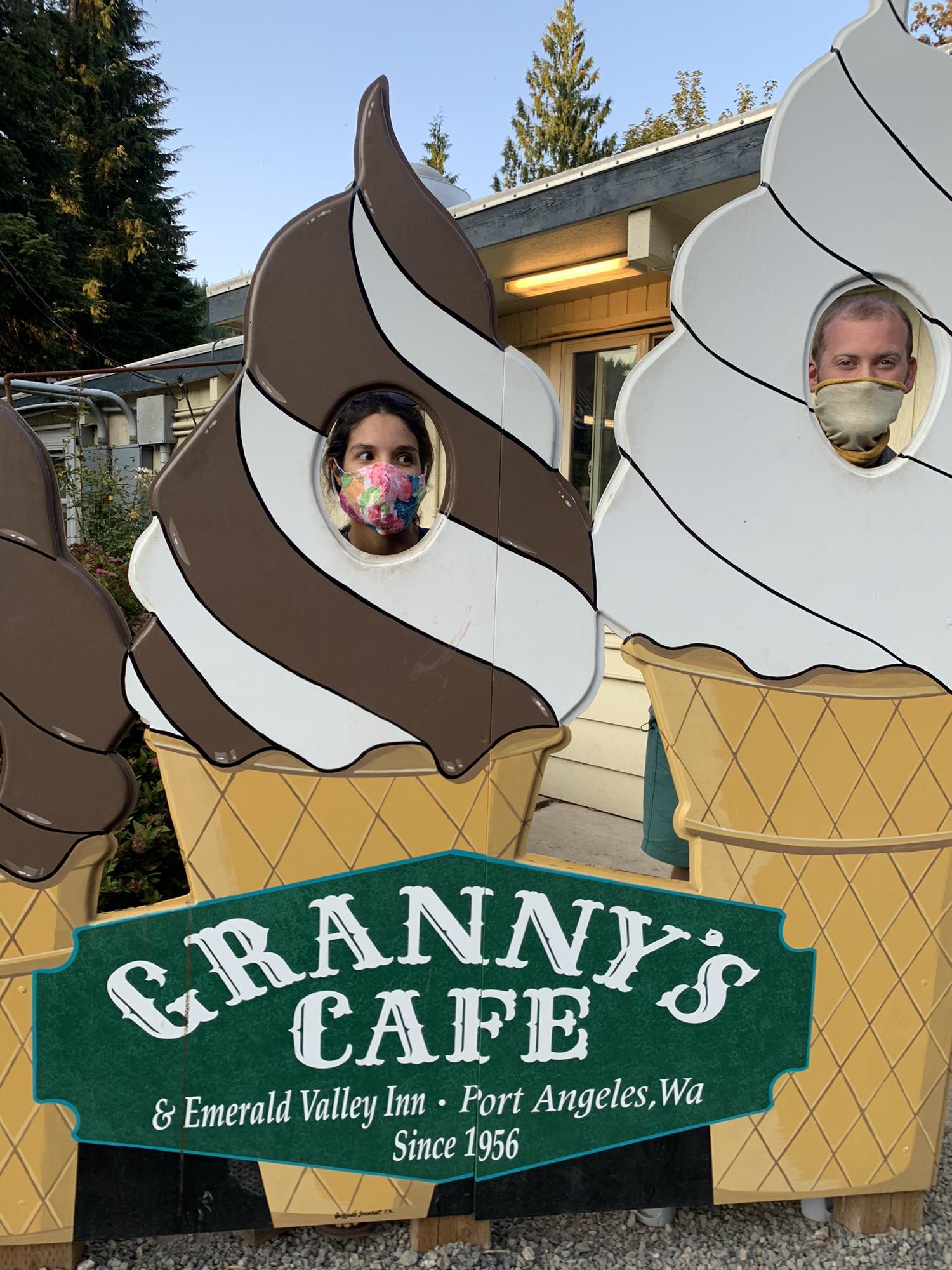 But we made the best of it because sometimes in life you don’t get a waffle cone…