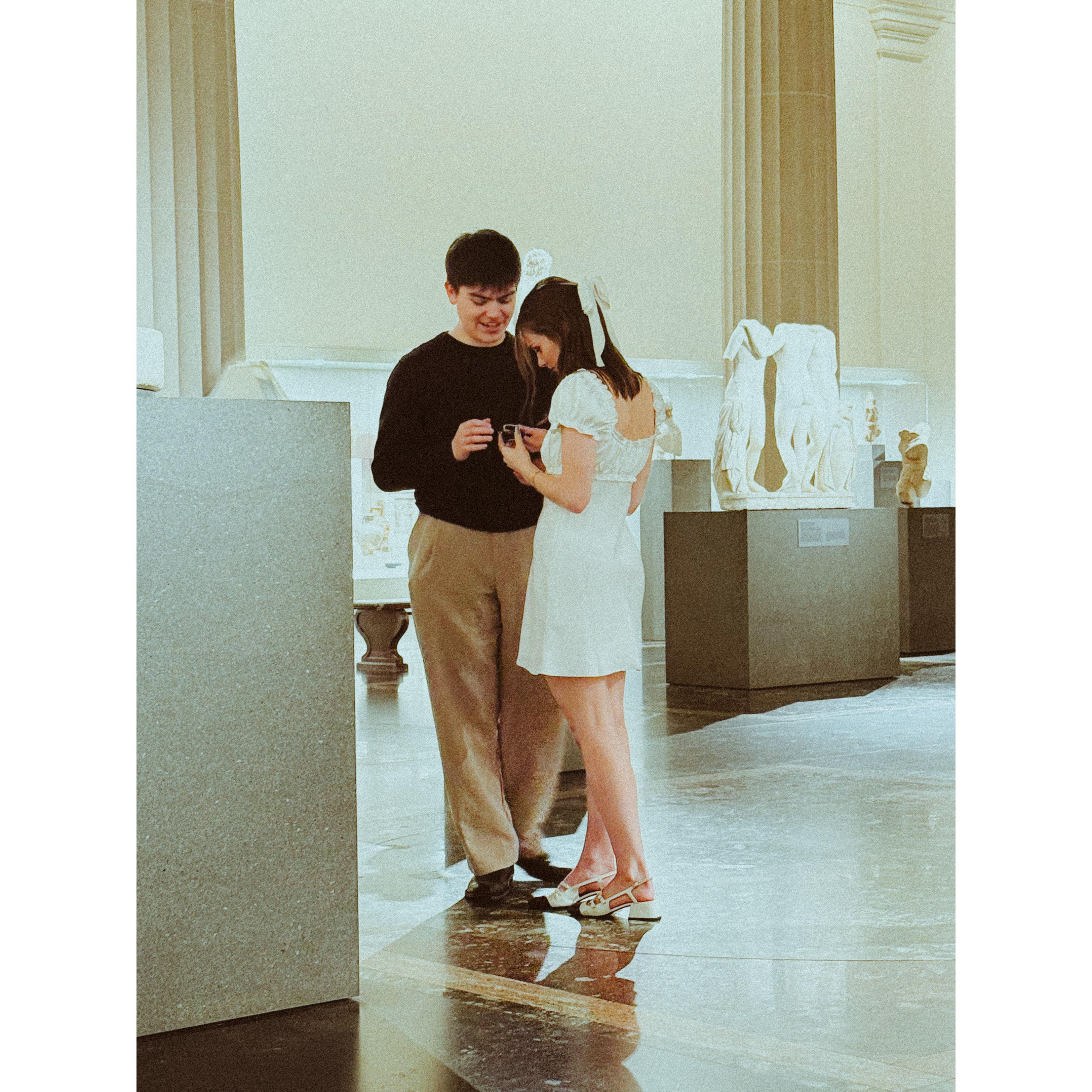 Obviously, She said yes.