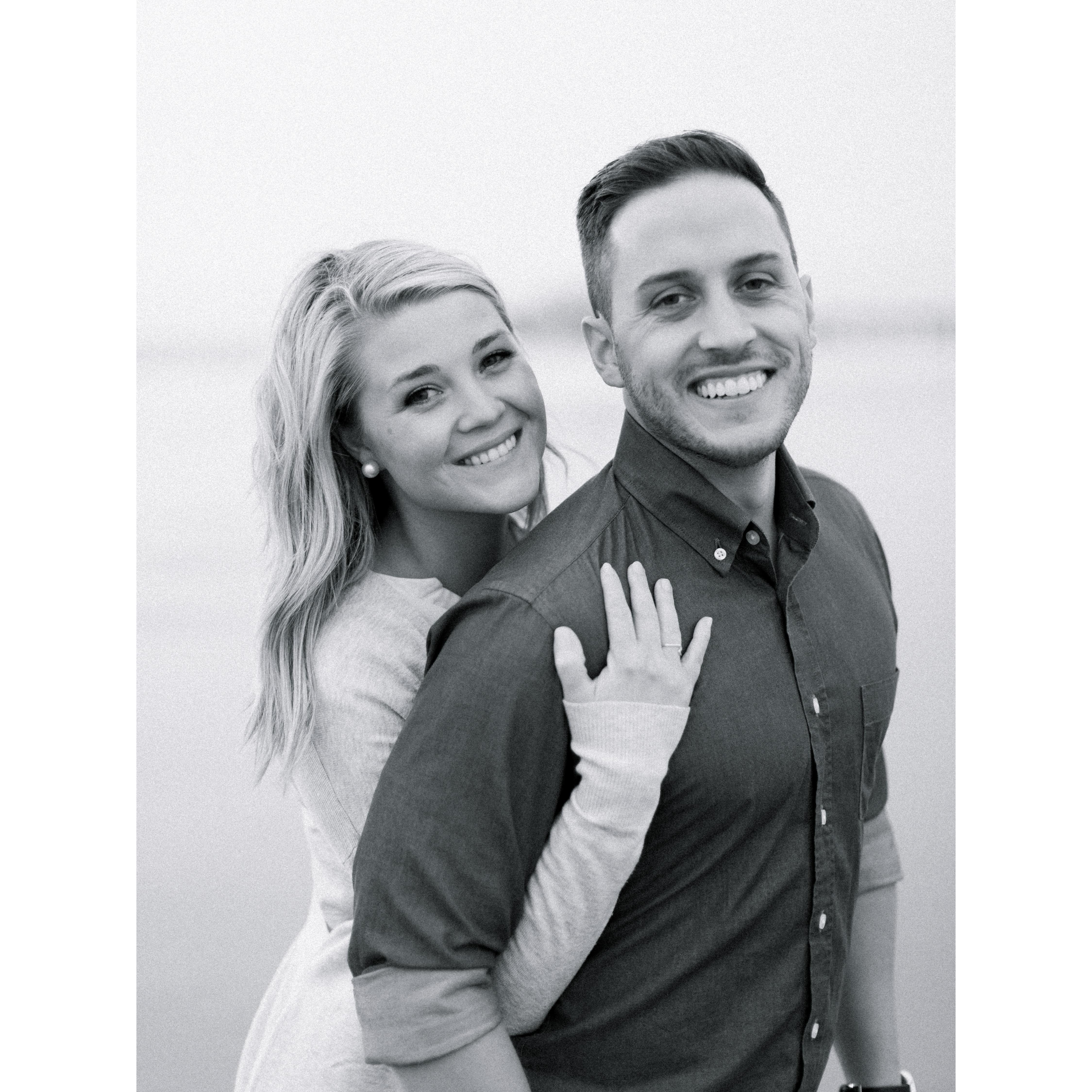 We've made fun memories in California and we'll miss our friends. But we're excited to start our life together in Texas! November 2018.