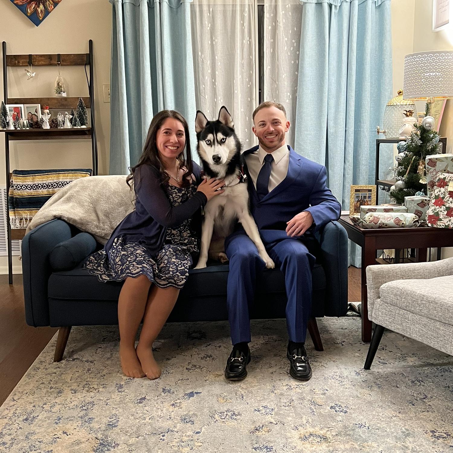 Our first home photoshoot together. Bronco and Todd began spending more time together. Bronco was only about 14 months old.