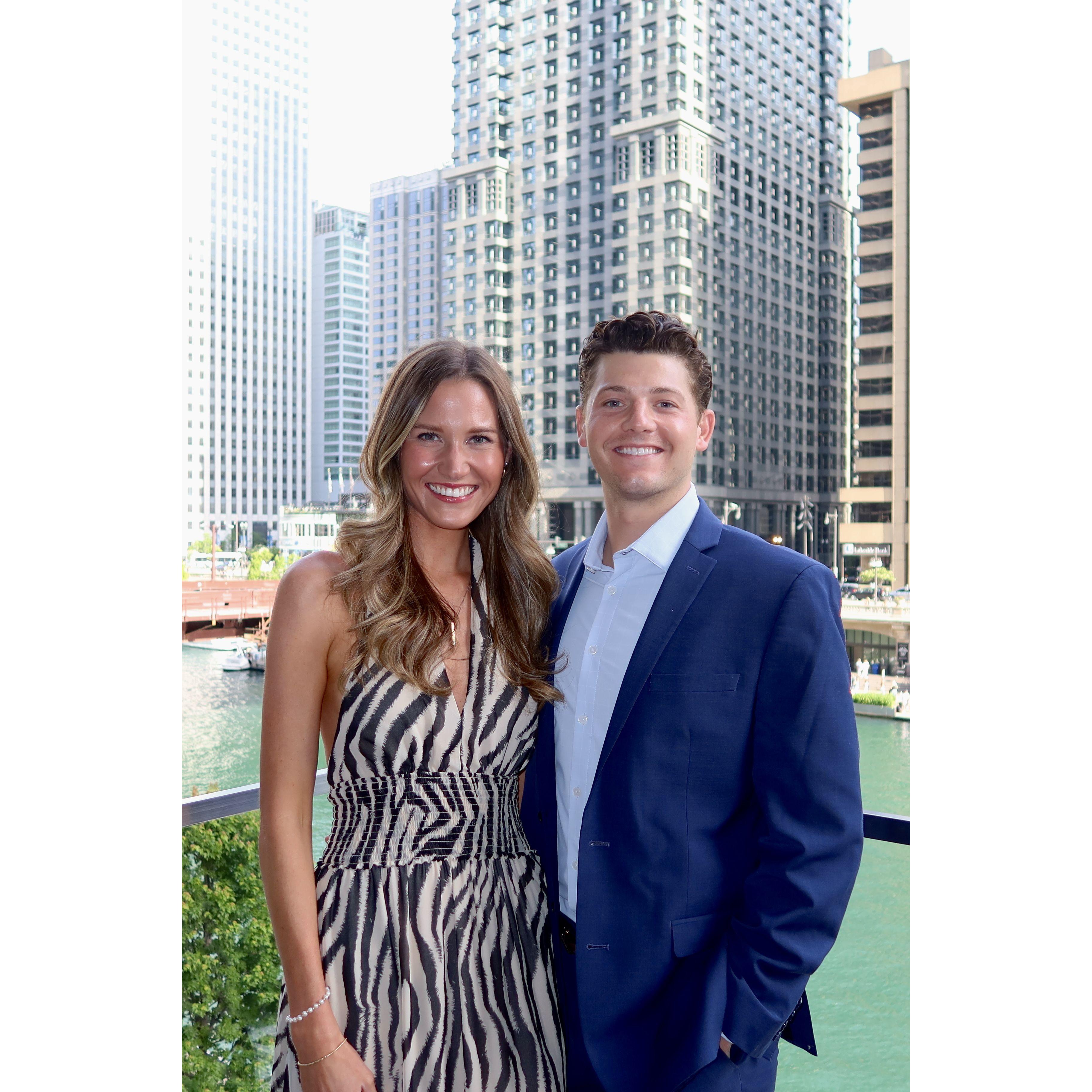At Vince and Rachel Grana's Wedding in June of 2024