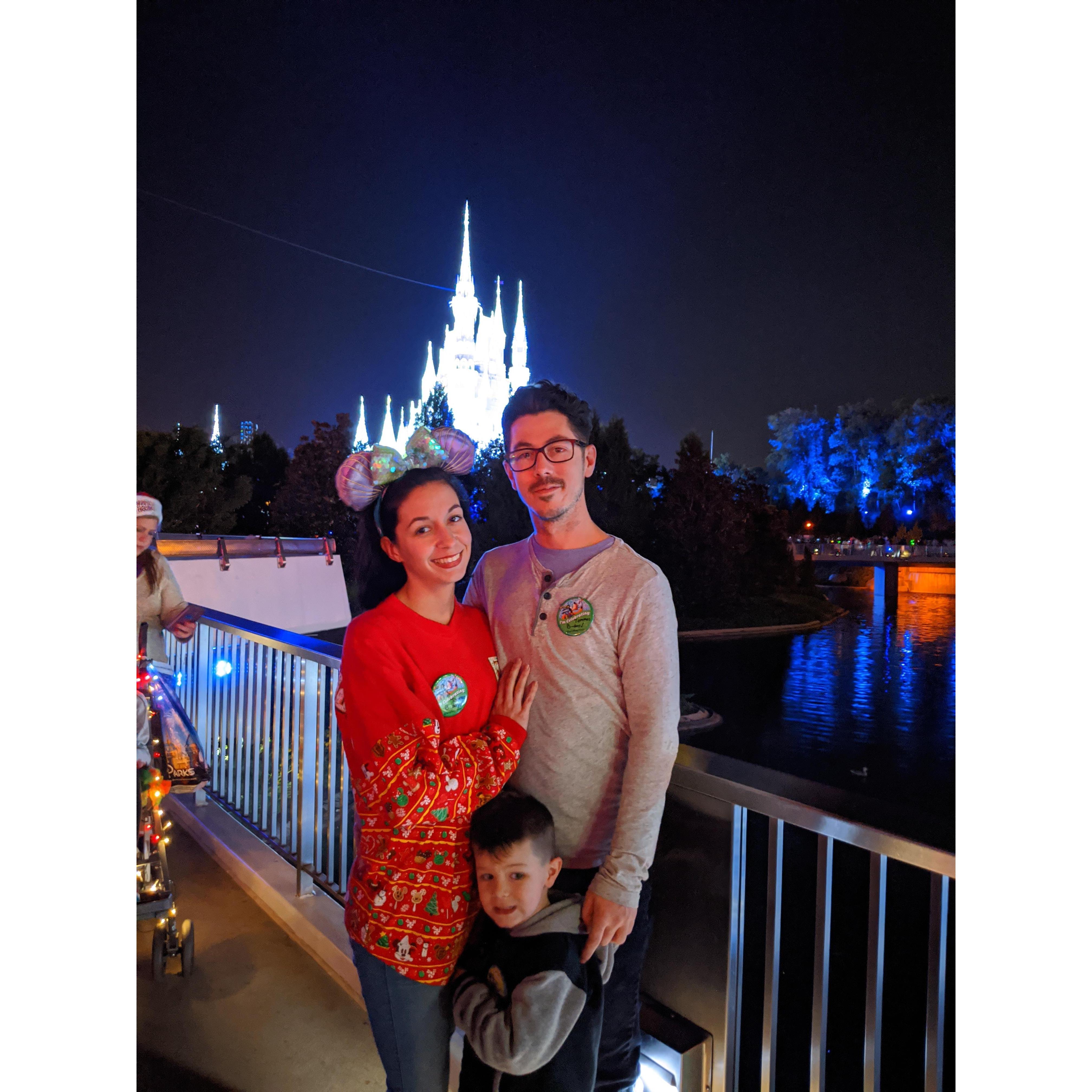 Our first trip to Disney as a family.