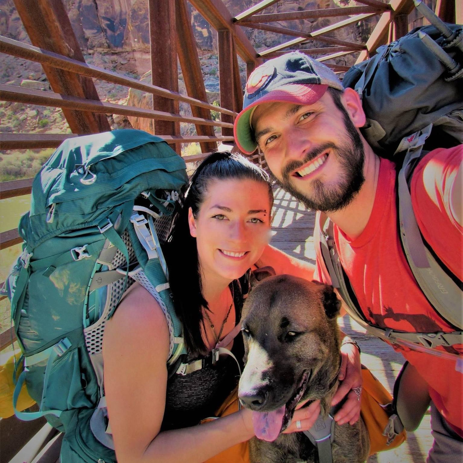 Our very first backpacking trip!