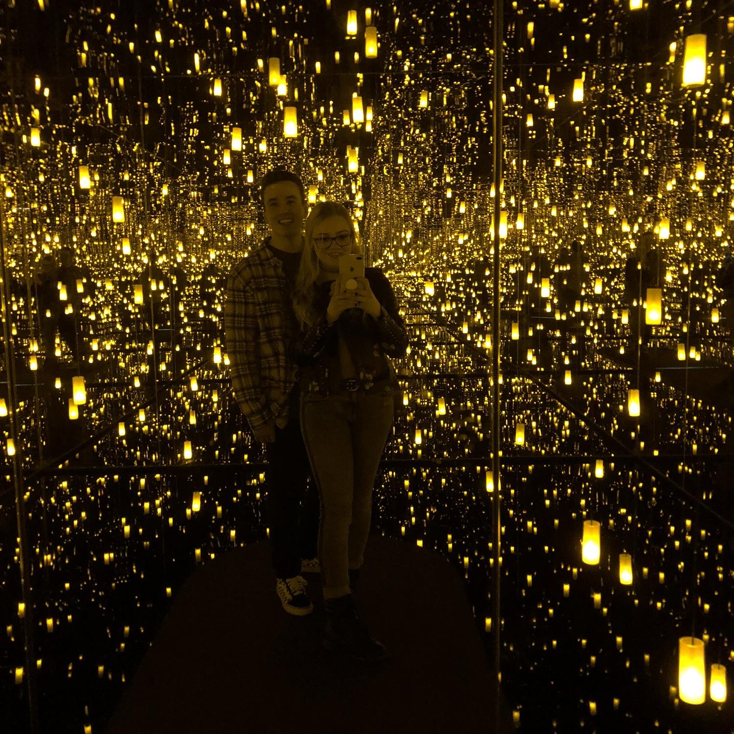 3/2/19, one year anniversary at Bellagio Art Museum