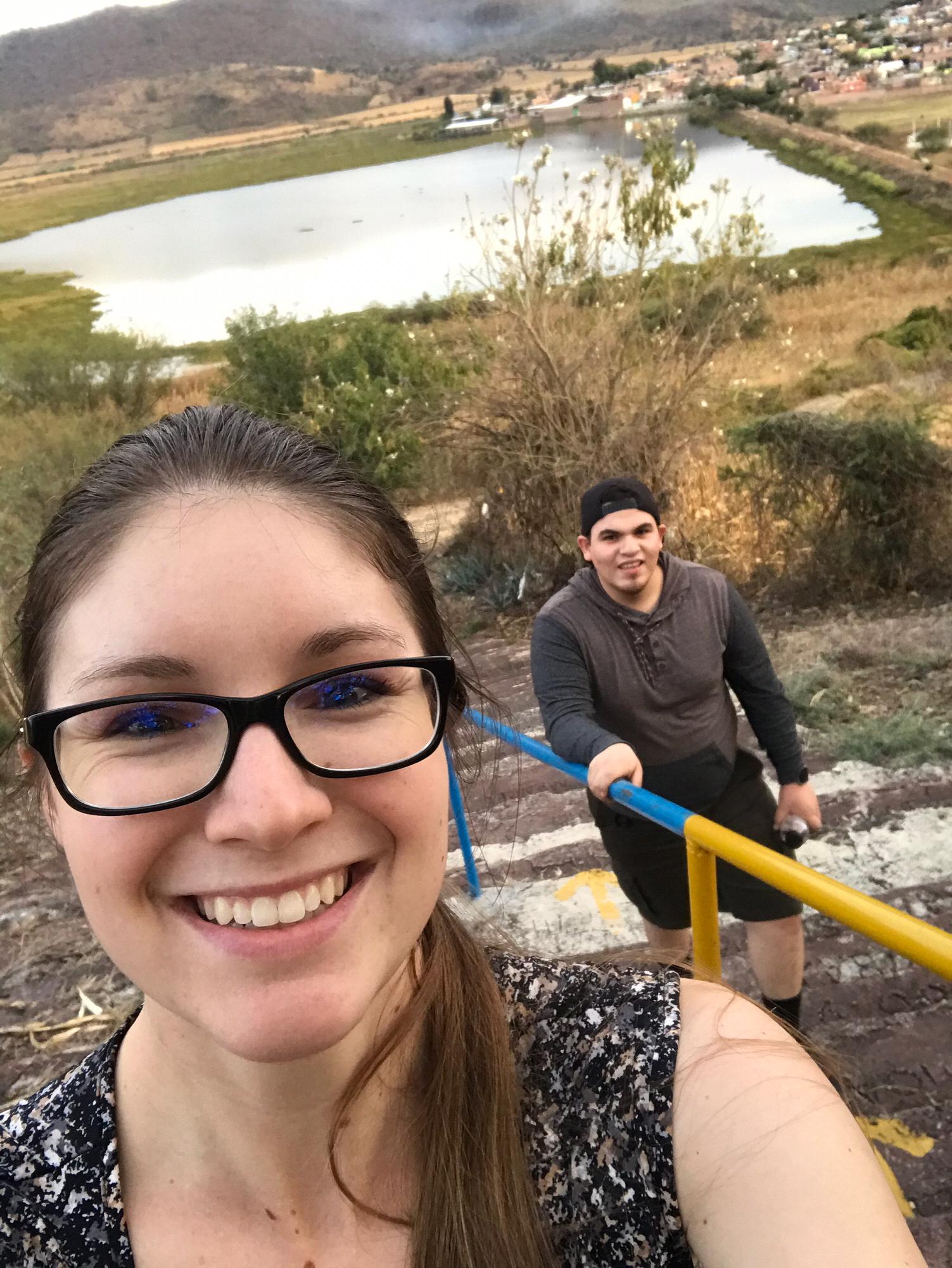 Hike up to la cruz in Las Zarquillas, Mexico!