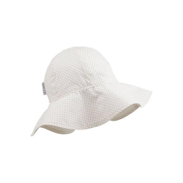 Liewood Amelia Sun Hat in Little Dot Creme de la Creme