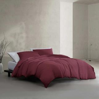 Washed Texture Matelasse 3-Piece Duvet Set