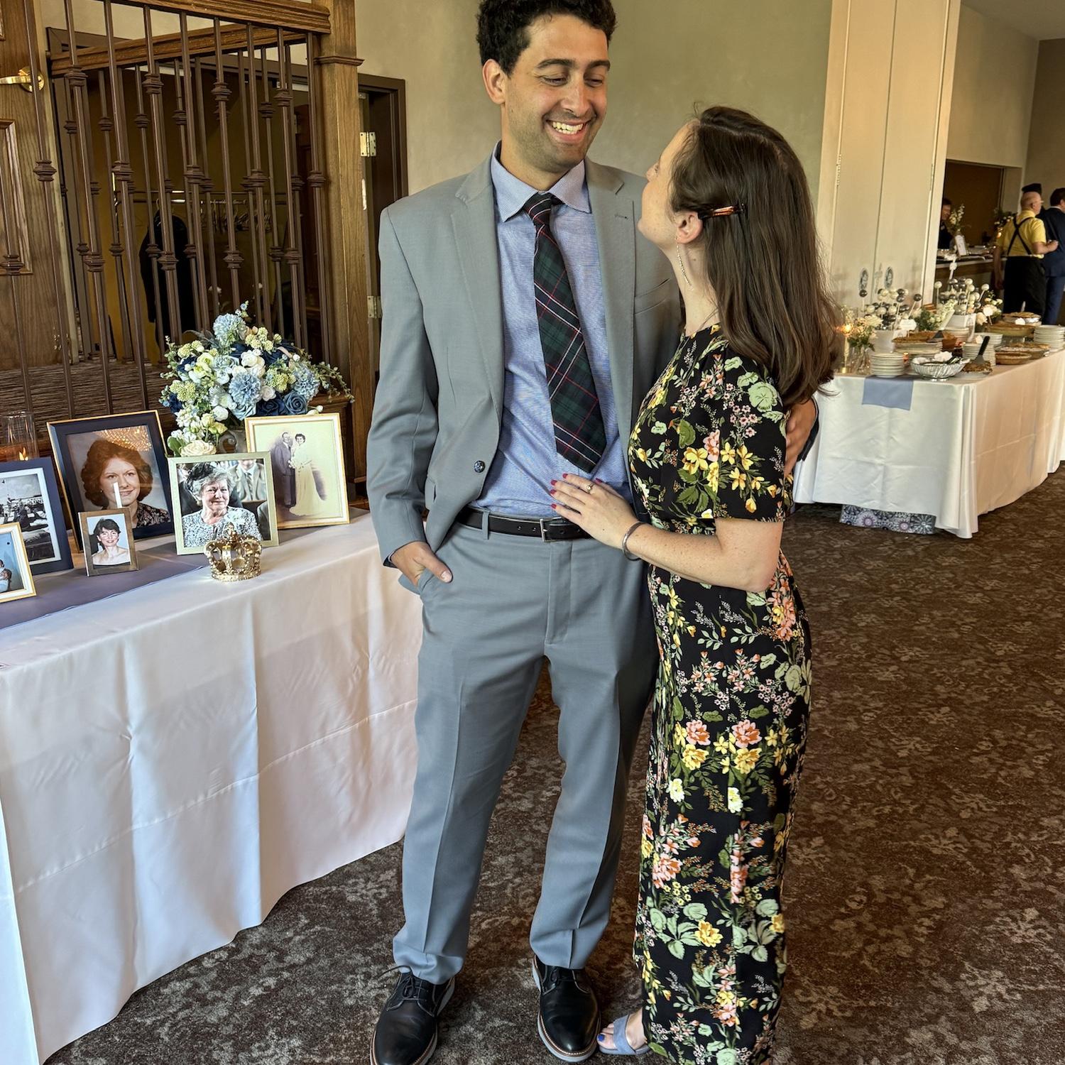 Ailsa and Donald’s wedding, May 2025