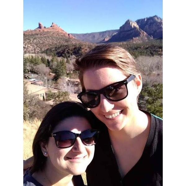 That very first year, Lynn met up with Lea in Arizona over Christmas. It was so wonderful to see each other and enjoy Sedona together.