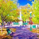 Santa Fe Plaza and Canyon Road