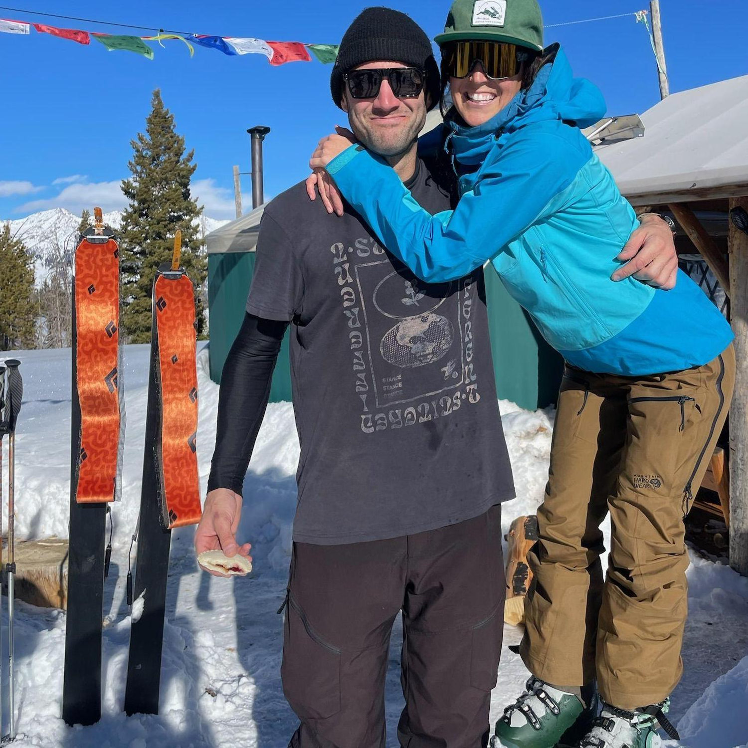 Stephen's first hut trip in the Sawtooths of Idaho!