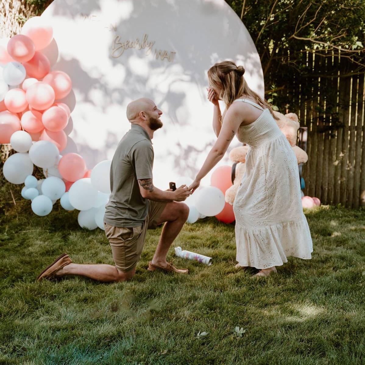 The best day ever!! Cam asked me to marry him 💍 🥺❤️