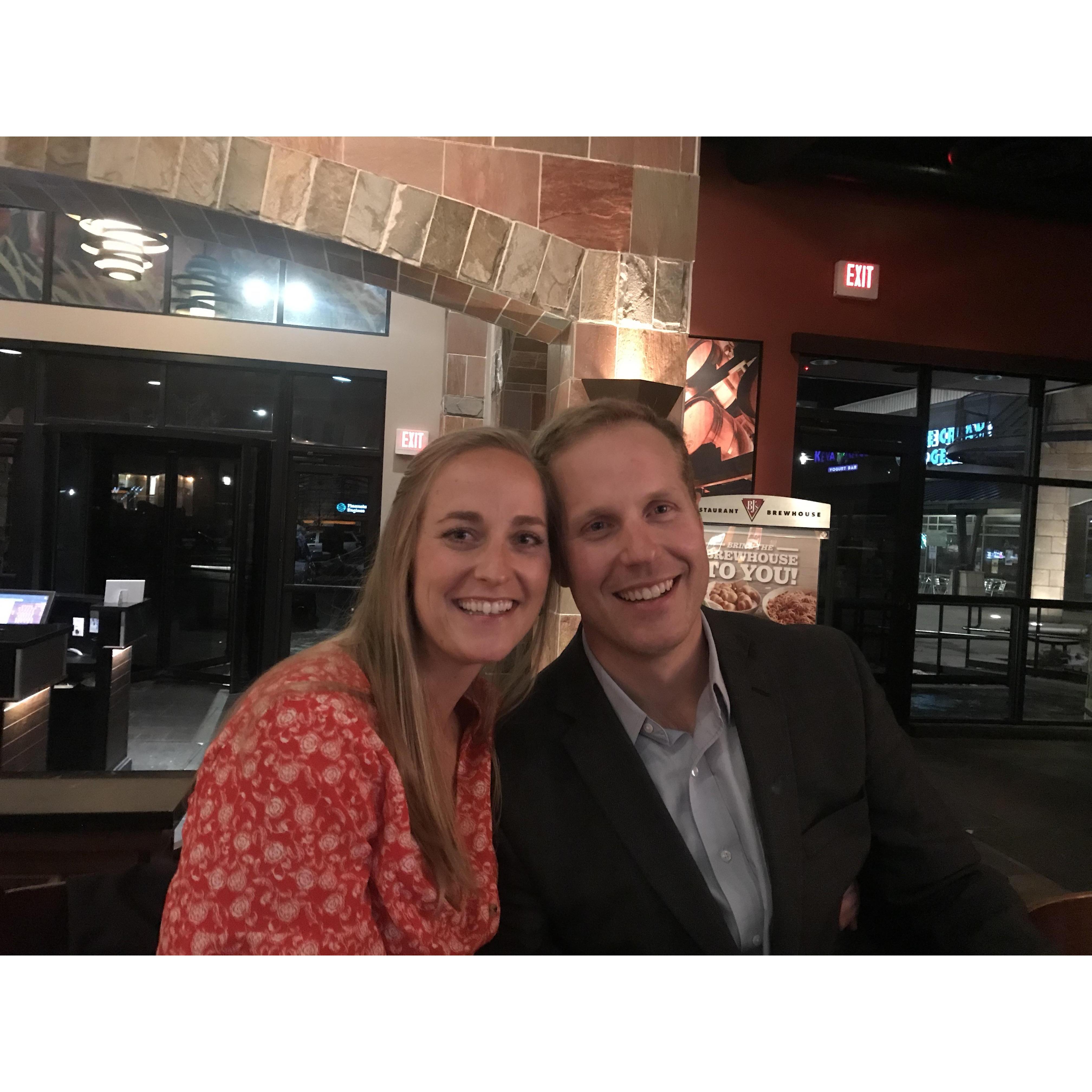 Out to dinner- San Diego, CA