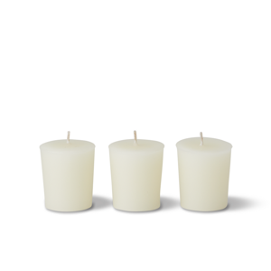 Beeswax Votives (Ivory)