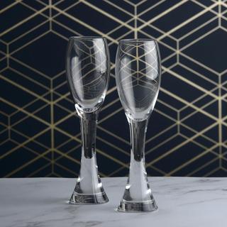 Manhattan Champagne Flute, Set of 2
