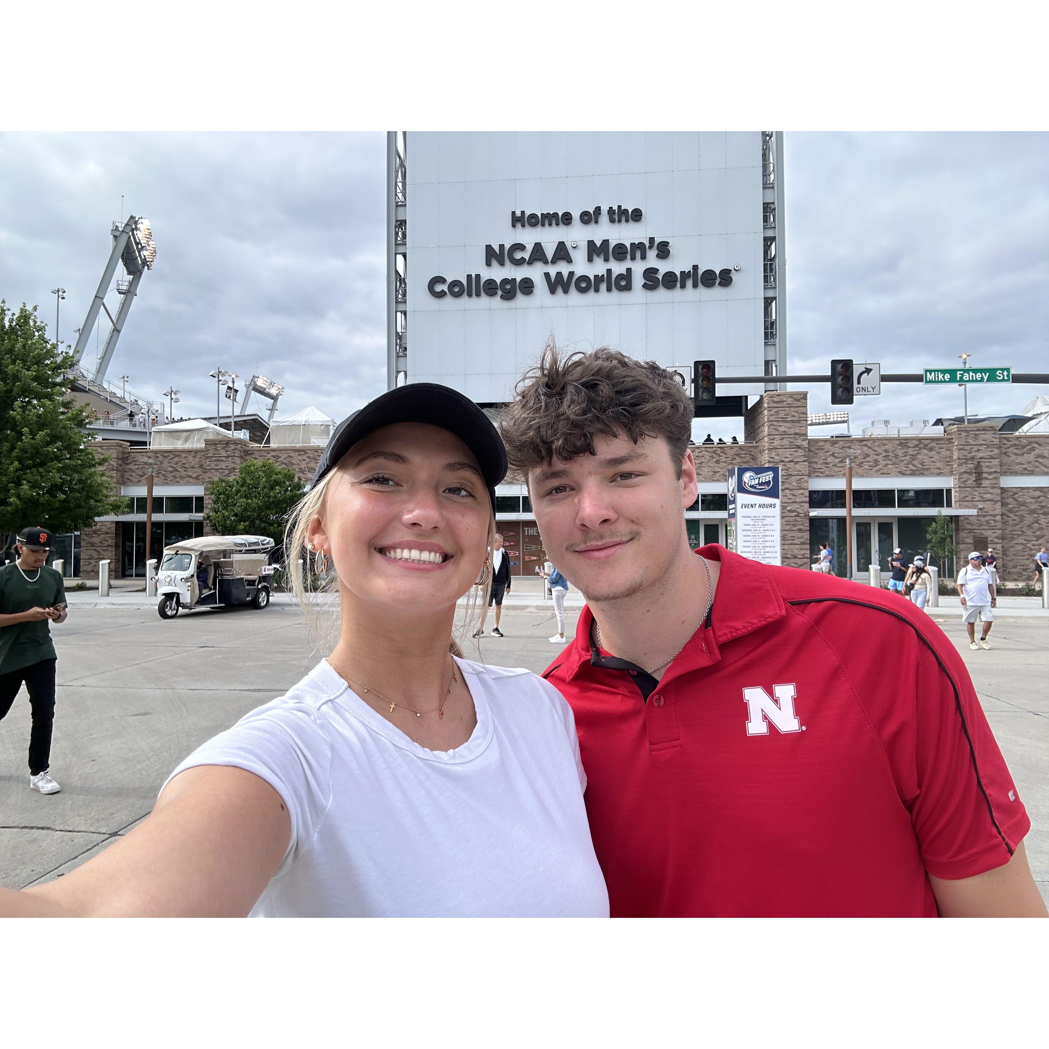 College World Series game!