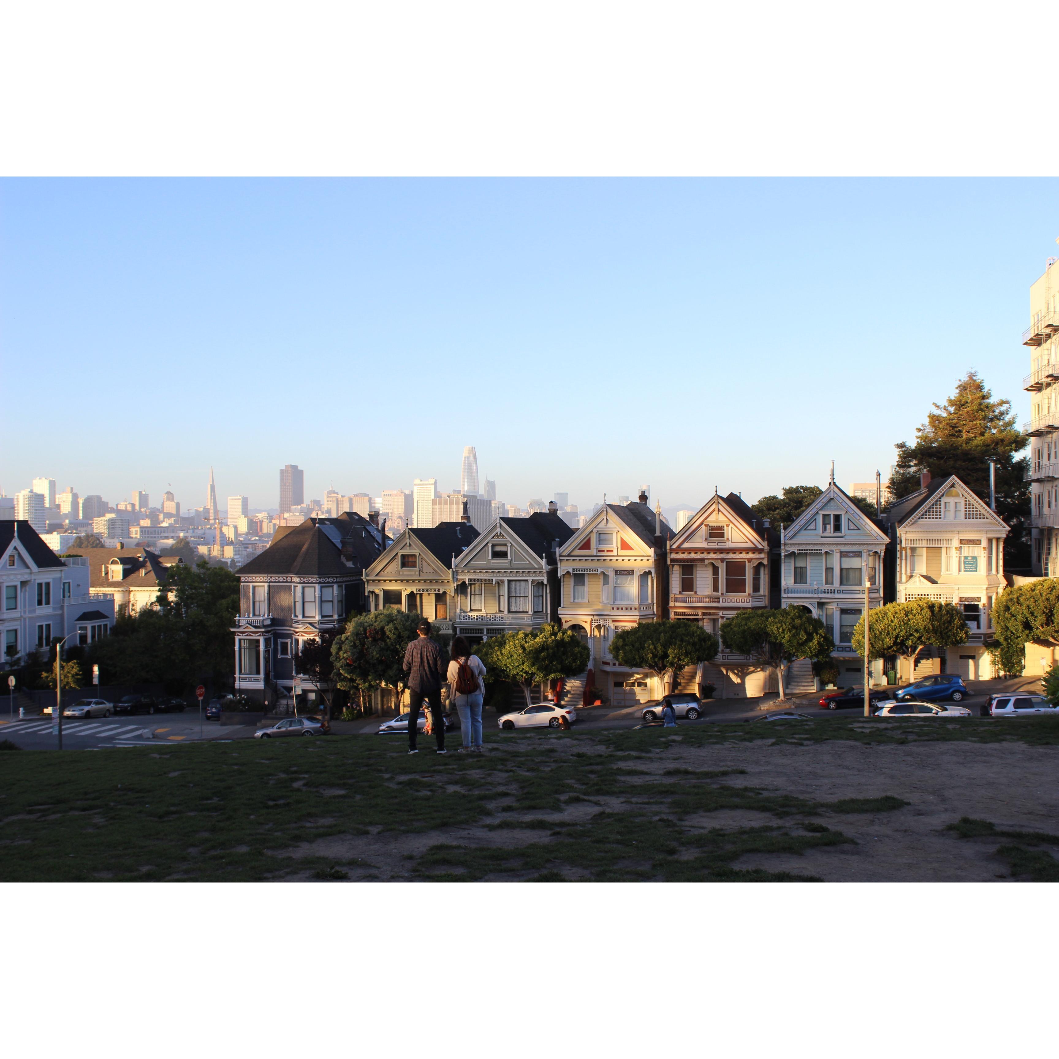 My favorite picture of all time! The Painted Ladies or as I know it, the Full House house! I've always wanted to see this in person, a dream come true!